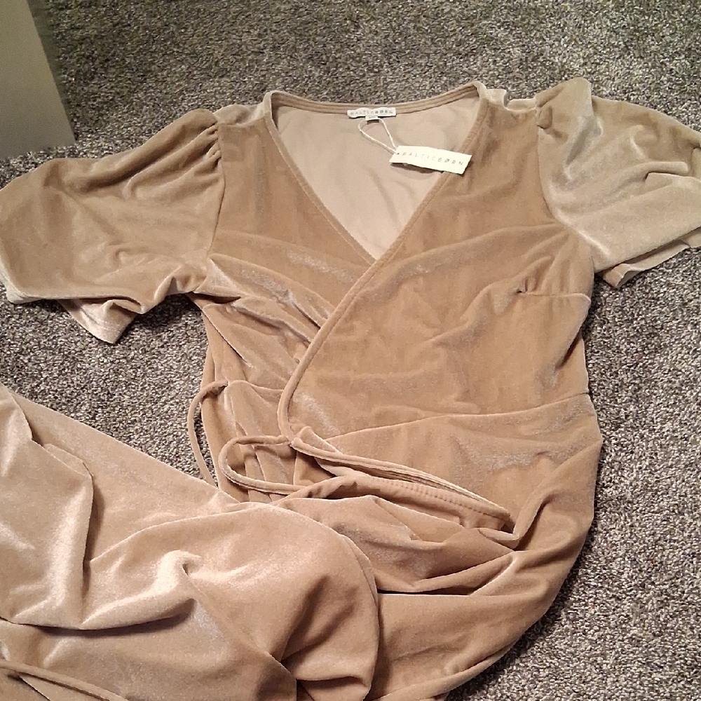 Baltic Born Tan Maxi Dress